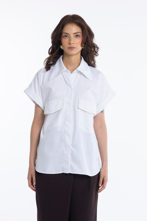Ceniza Shirt Embroidered