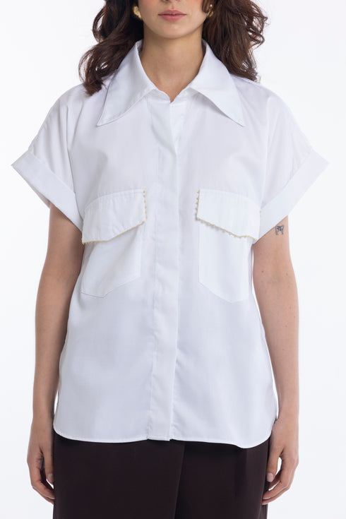 Ceniza Shirt Embroidered