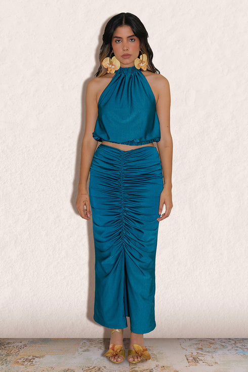 Badia Top Emerald Green