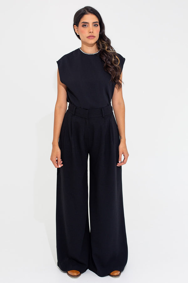 Palazzo Black Pant
