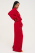 Palazzo Red Pant
