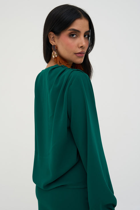 Doranza Green Blouse