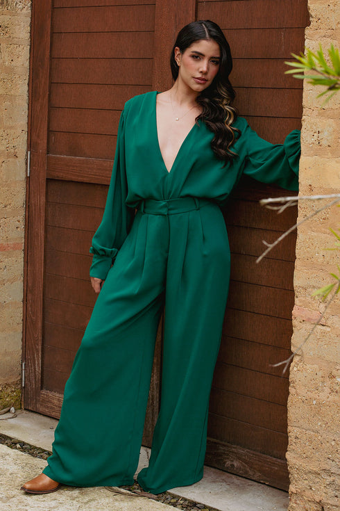 Doranza Green Blouse