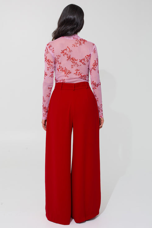 Maya Pink Floral Top